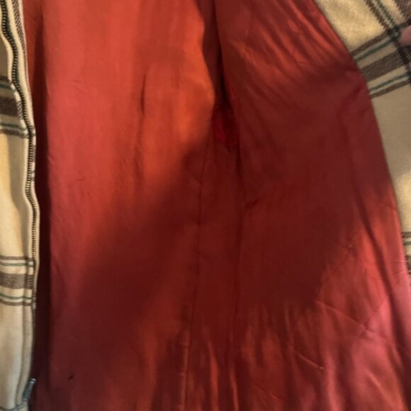 Vintage Woolrich full zip wool jacket awesome plaid lots of pockets M unisex - Picture 11 of 11